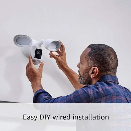 Ring Floodlight Cam Wired Pro with Ring Battery Doorbell thumbnail 5
