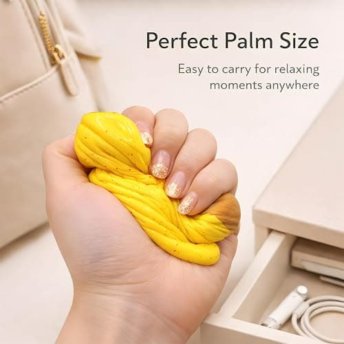 2 Pack Bread Squishy, Slow Rising Toast Squishy, Cute Fidget Toys for Desk Breaks, Palm-Size Squeeze Toy, Party Favor Gift, Stocking Stuffer thumbnail 2