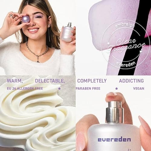 Evereden x Embreigh Hair & Body Fragrance Mist, Vanilla Frosting, Teens | Limited Edition Kids Perfume for Girls, Vanilla & Caramel Long-Lasting Scents, Safe for Sensitive Skin, Made for Kids & Teens thumbnail 7