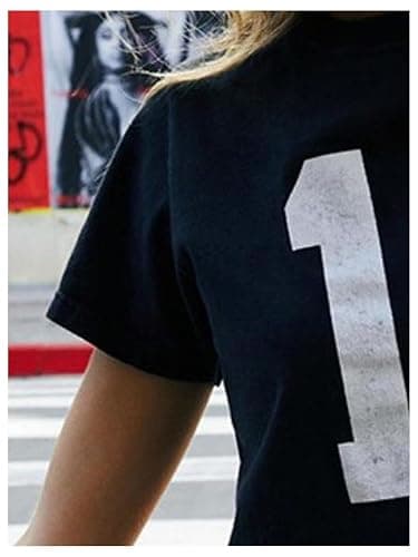 SOLY HUX Girl's Number Graphic Tees Short Sleeve Crew Neck Y2k Tops Jersey Shirts thumbnail 5