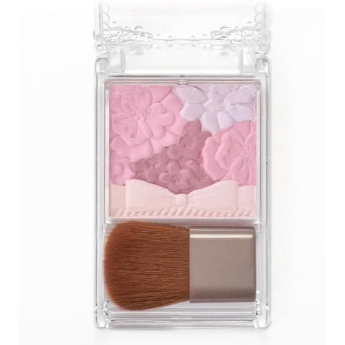 CANMAKE - Glow Fleur Cheeks - Long-Lasting Light Natural Blending Gentle Pearl Radiance - 0.20oz (5.7g) (16 Lilac Fleur (4901008313917)) thumbnail 3
