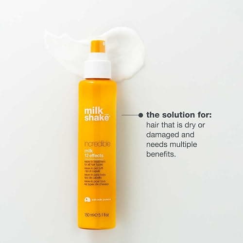 milk_shake | Incredible Milk 150 ml, après-shampoing sans rinçage pour tous les types de cheveux, Made in Italy thumbnail 7
