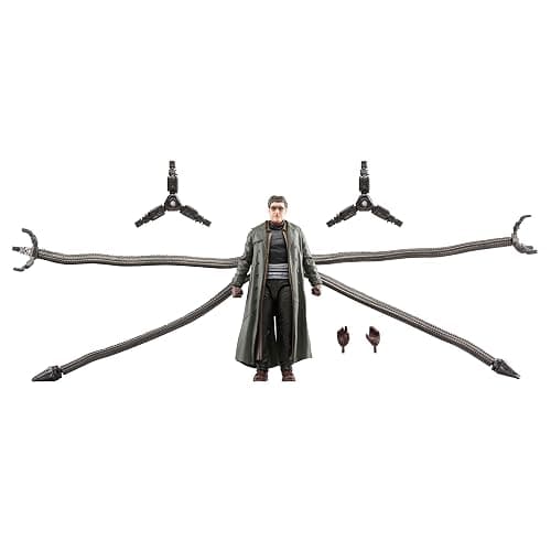 Marvel Legends Series Doc Ock, Spider-Man: No Way Home Collectible, Deluxe 6-Inch Action Figure, 4 Accessories, Ages 4 and Up thumbnail 8