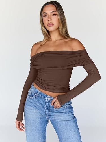 Trendy Queen Long Sleeve Shirts Tops thumbnail 2
