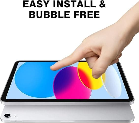 TOPESCT 2-Pack Screen Protector for iPad (A16) 11th/10th Generation (2025/2022,11 inch/10.9 Inch),9H Tempered Glass Film,Anti-Scratch (2) - 2 thumbnail 7