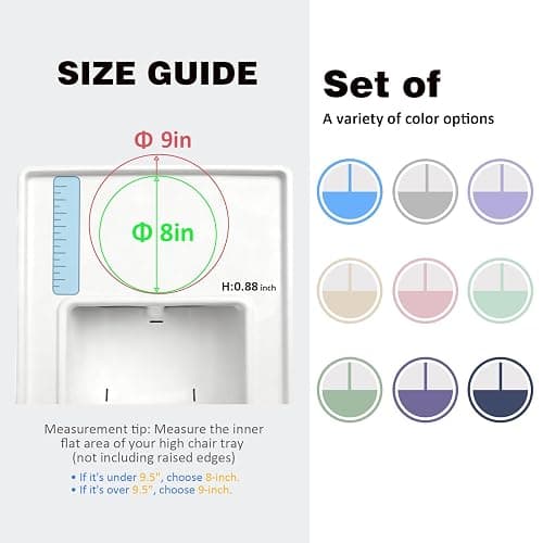 Bakpoco Stainless Steel Suction Plates for Toddlers, 8" Divided Kids Baby Plates with Removable Silicone Suction, Non Toxic Non Slip Portion Control Snack Dishes 3 Packs, Blue Gray Beige thumbnail 3