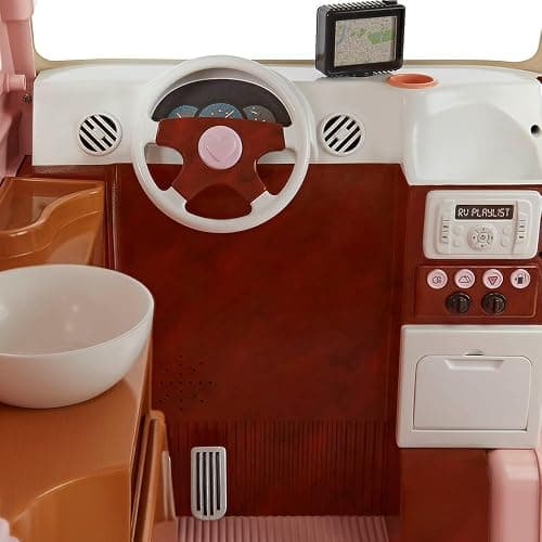 Our Generation – 18-Inch Doll Accessories – Camper Playset – 58 Pieces – Toy Vehicle with Electronics – Pretend Play 3+ Years– RV Country Cruising thumbnail 2