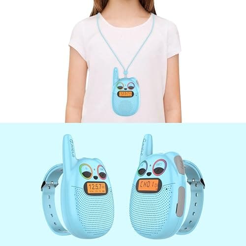 Walkie Talkies for Kids, 3 Miles Long Range 22 Channels 2 Way Radio for Boys Girls Ages 3-12, Walkie Talkies for Outdoor Camping Hiking, Easter/Birthday Presents for 4 5 6 7 8 Year Old thumbnail 2
