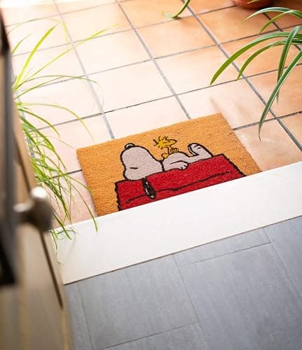 Grupo Erik - Paillasson Snoopy - Antidérapant et Fibre de Coco - 40 x 60 cm thumbnail 6