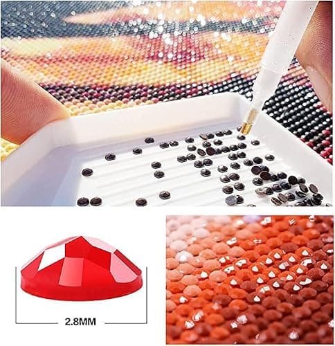 JLANEZ 5D DIY Diamond Embroidery Chinese Anime Heaven Official's Blessing Diamond Painting Cross Stitch Full Round Drill Mosaic Home Decor,G9,30x40cm thumbnail 4