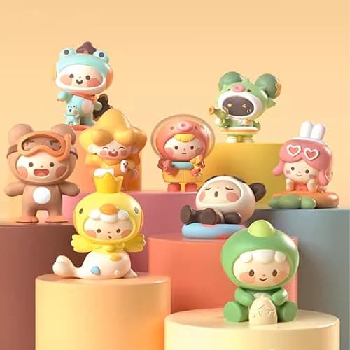 Bahomu Anime Figure Blind Box, Kawaii Mini World Fairy Tale Series Mystery Toy, Collectable Anime Girl Figure for Birthday Gift thumbnail 5