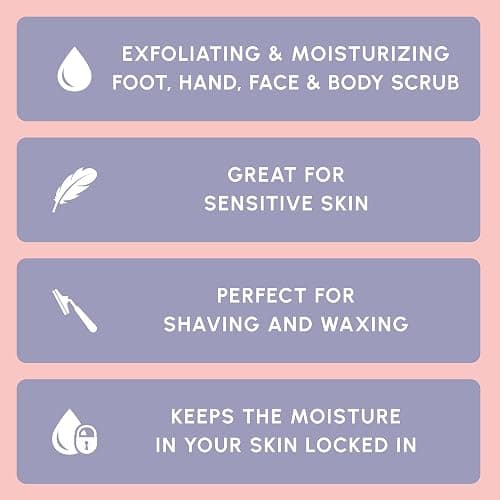 Brooklyn Botany Brown Sugar Body Scrub - Moisturizing and Exfoliating Body, Face, Hand, Foot Scrub - Fights Acne, Fine Lines & Wrinkles, Great Gifts For Women & Men - 10 oz thumbnail 5