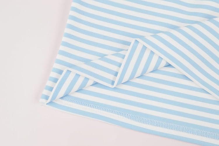 Cioatin Women Y2K Sleeveless Striped Spaghetti Strap Crop Cami Tank Backless Slim Fit Aesthetic Going Out Tops Girls thumbnail 3