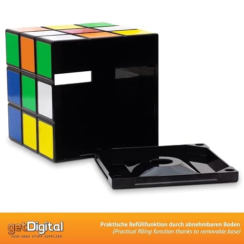 getDigital Plastic Magic Cube Tissue Box Cover, Holder for Square Tissue Boxes with Magnetic Lock, Multi Color thumbnail 6