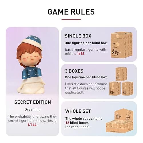 POP MART Hirono The Other One Blind Box Figures, Random Design Box Toys for Modern Home Decor, Collectible Toy Set for Desk Accessories, 1PC thumbnail 7