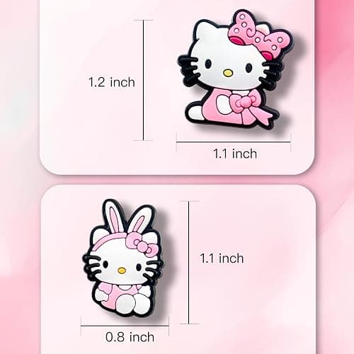 Cartoon Shoe Charms for Clog Slides Sandals, Cute Shoe Accessories for Party Favor - 20Pcs thumbnail 2