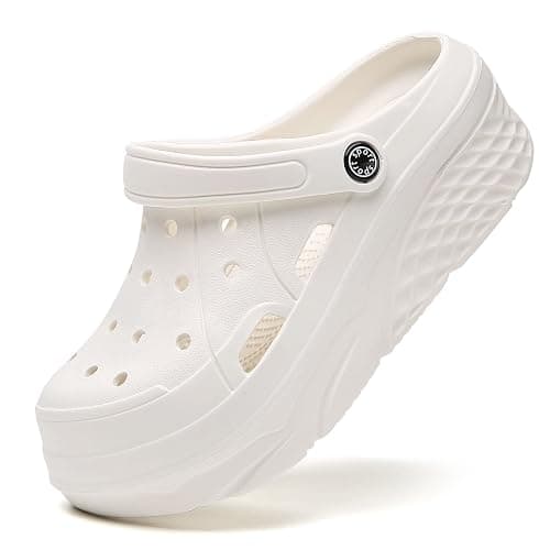 Meidiastra Women's Platform Clogs Slippers Slip On Slide Wedge Sandals for Women - Image 1