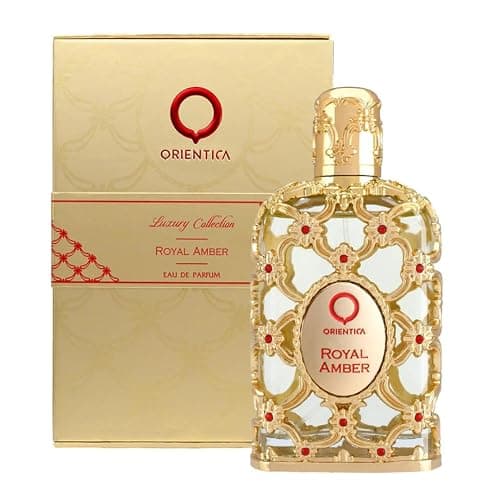 Orientica Luxury Collection Royal Amber Eau De Parfum - Bergamot, Melon, Pineapple, Fruity, Gourmand, Amber, Woody, Vanilla, Musk - Arabic Perfume for Woman & Man - 2.7oz / 80ml - Image 1