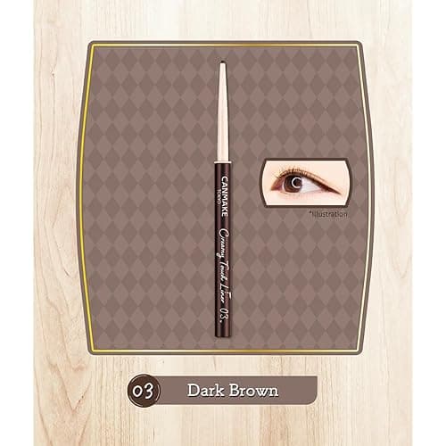 CANMAKE Creamy Touch Liner 03 Dark Brown 0.10g thumbnail 3