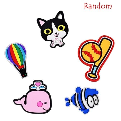 Gibleitz 30 50 100 200pcs Shoe Charms Random Lot Cute Different Designs unisex-adult Shoe Ornaments Party Birthday Gifts thumbnail 4