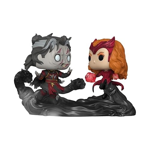 Funko Pop! Moment Marvel: Doctor Strange Multiverse of Madness - Dead Strange and Scarlet Witch, Multicolor, 60915 - Multicolor