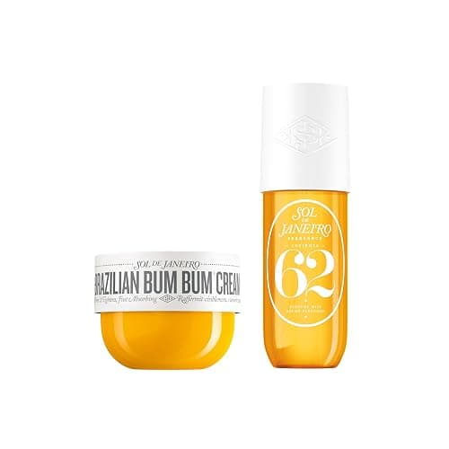 Sol de Janeiro Brazilian Bum Bum Cream & Cheirosa '62 Hair and Body Fragrance Mist Duo - Image 1