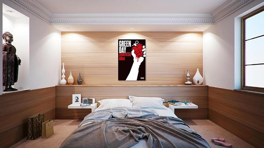 Green Day - Music Poster (American Idiot - Album Cover) (Size: 24" x 36") (Unframed) thumbnail 5