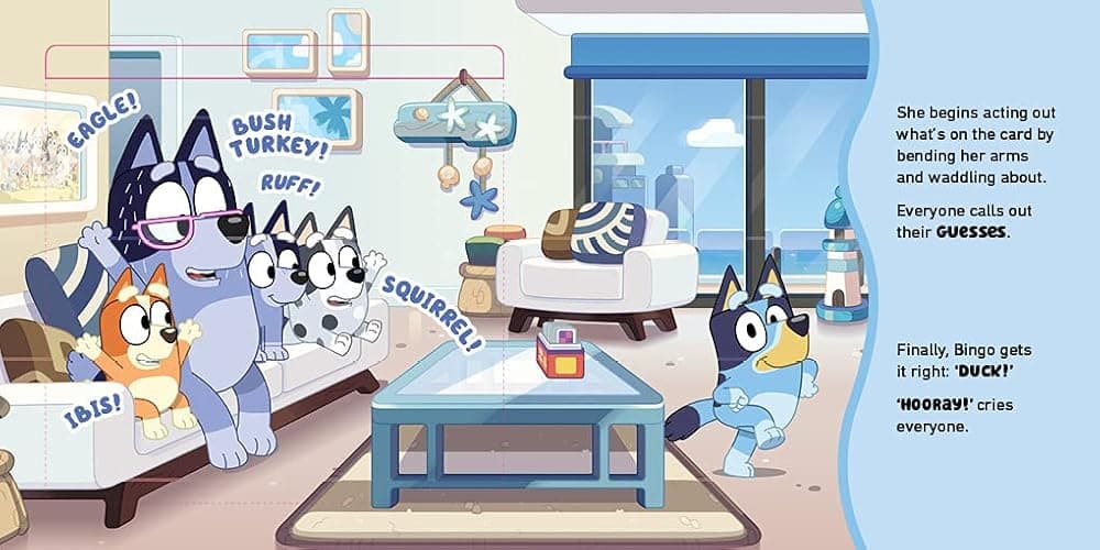 Bluey: Charades - Board book thumbnail 3