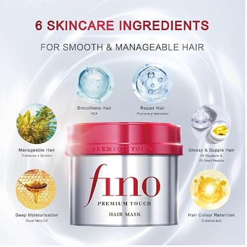 Fino Premium Touch Hair Mask, 180g / 8.11 Ounce by ode thumbnail 3
