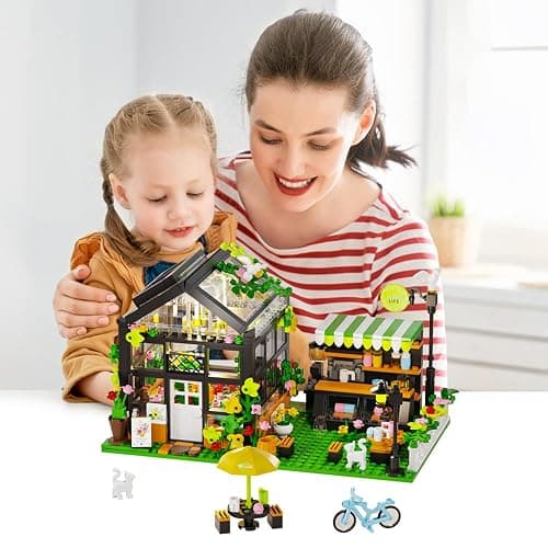 Flower House Building Set with LED thumbnail 9