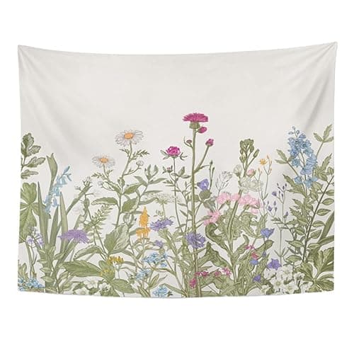 TOMPOP Floral Tapestry