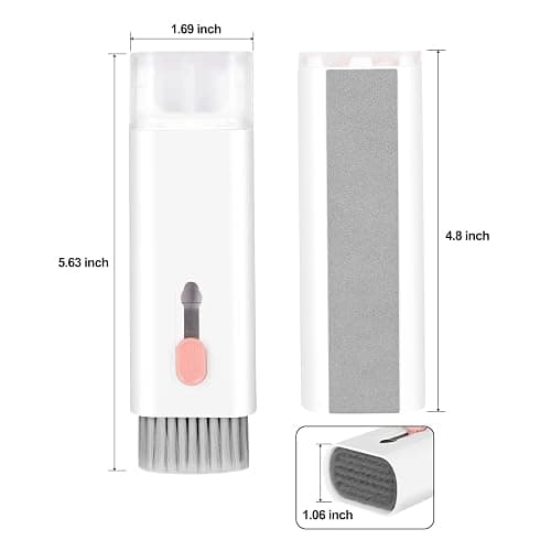 7-in-1 Electronic Cleaner Kit,Keyboard Cleaner,Laptop Cleaner Kit for Monitor, Cell Phone, Headset, Lego, Laptop Camera Lens (Pink) thumbnail 2