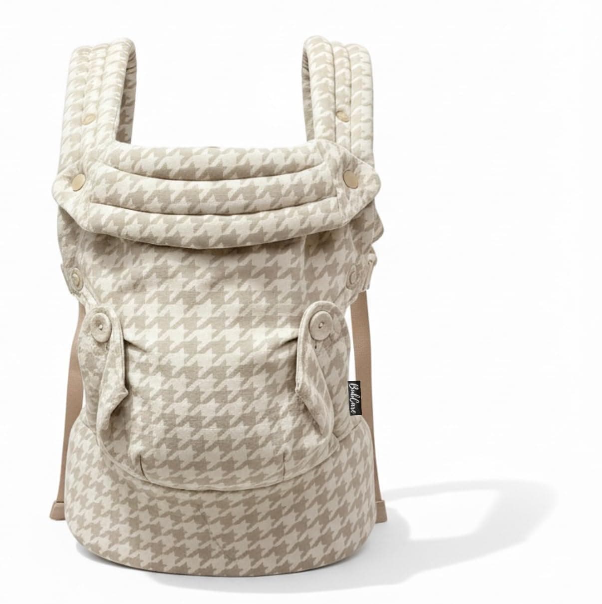 Baby Carrier | Beige | BubCare Ergonomic & Lightweight | Baby Carrier for Newborns to Toddlers | with Enhanced Lumbar Support and Effortless to Put On. thumbnail 7