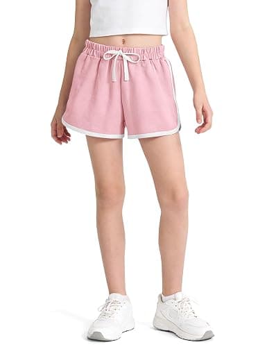 BOOPH 3Pc Girls Athletic Shorts Active Running Dolphin Shorts thumbnail 2