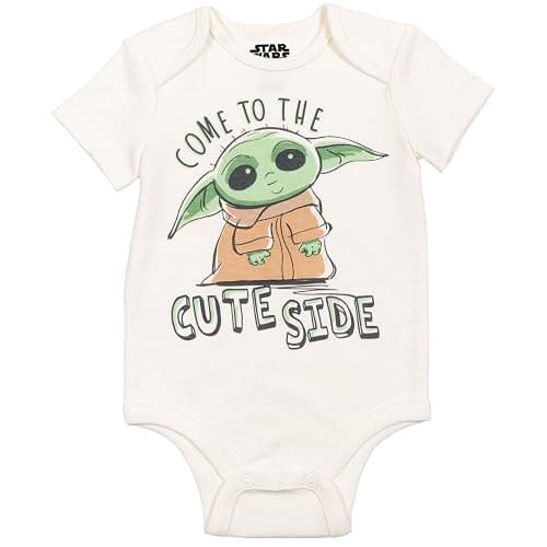 STAR WARS Millennium Falcon Chewbacca Darth Vader Baby 3 Piece Outfit Set: Cuddly Bodysuit Pants Hat Newborn to Infant thumbnail 3