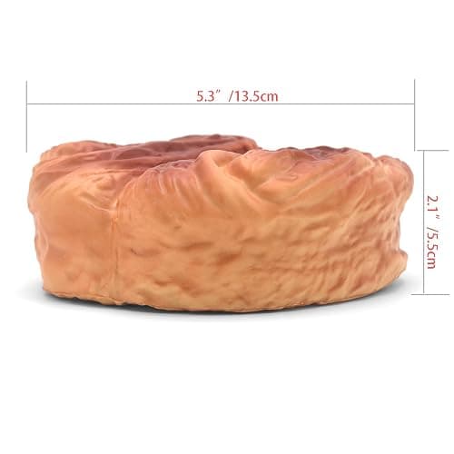 Kiibru Squishy Danish Shredded Bread 5.3" Jumbo Slow Rising Squishies Scented Stress Relief Kids Gift Toys thumbnail 2