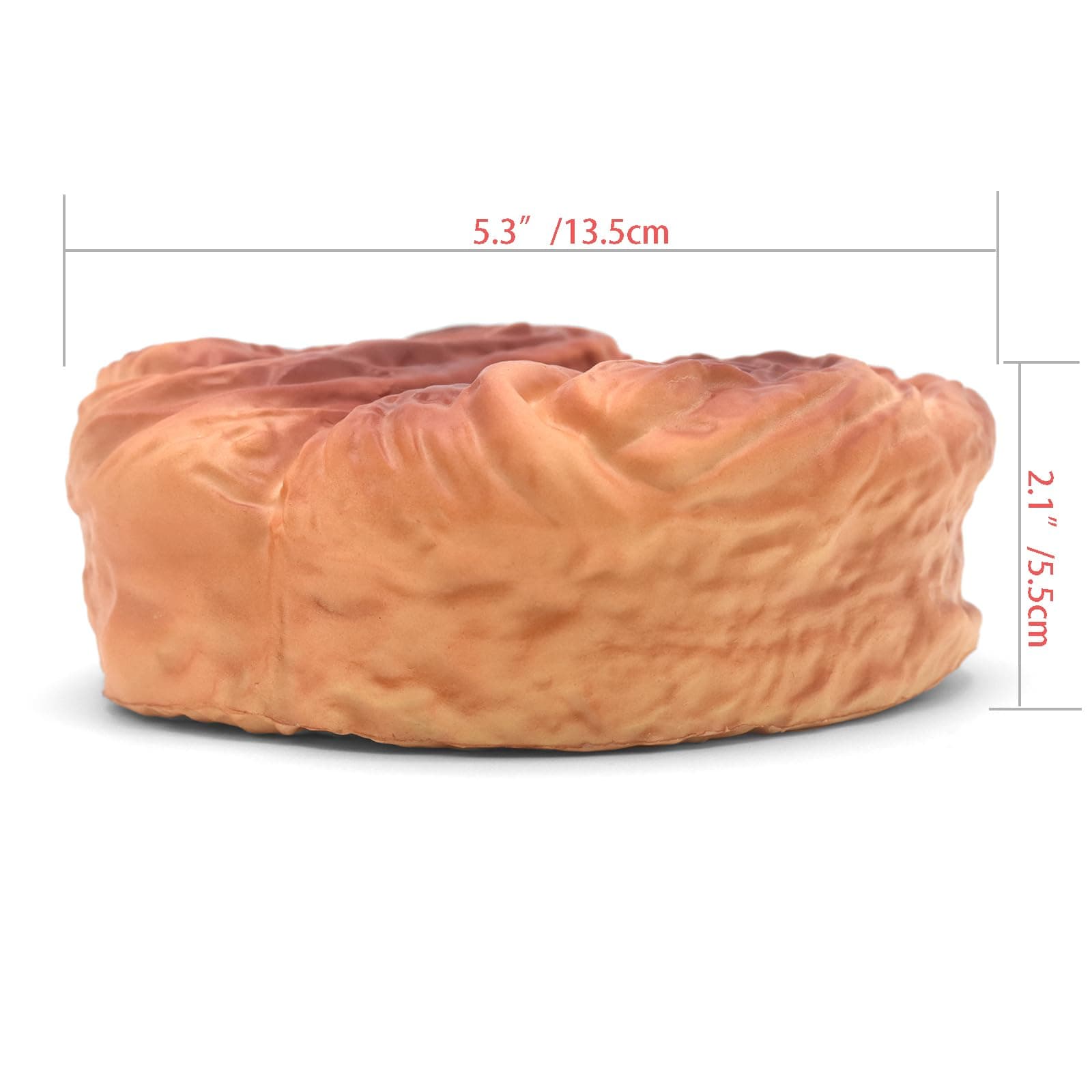 Squishy Danish Shredded Bread 5.3" Jumbo Slow Rising Squishies Scented Stress Relief Kids Gift Toys thumbnail 4