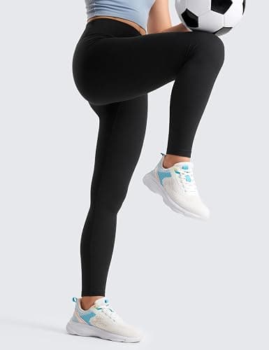 CRZ YOGA Girls Butterluxe Full Length Yoga Leggings - Athletic Sports Casual Pants High Waist Tights Kids Teen thumbnail 4