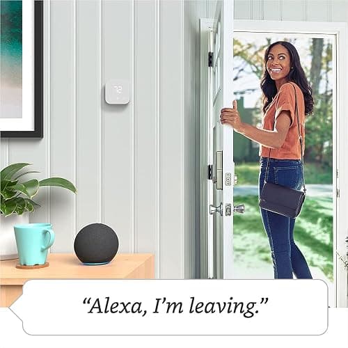 Amazon Smart Thermostat – Save money and energy - Works with Alexa and Ring - C-wire required - Thermostat only - Thermostat only thumbnail 3