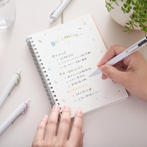 Mitsubishi Pencil UMNS38FC8C Gel Ballpoint Pen Uni-Ball One 0.38 Fica Color Set of 8 Colors thumbnail 2