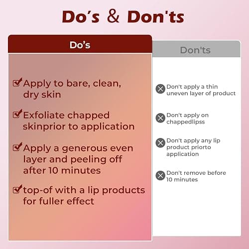 QCMME Lip Liner Stain Peel Off with Tweezer, Long Lasting Matte Lip Tattoo, Highly Pigmented Color Lip Tint Makeup, Waterproof, Transfer-proof Lipstain for Women, for All Skin Types Rose Pink thumbnail 6