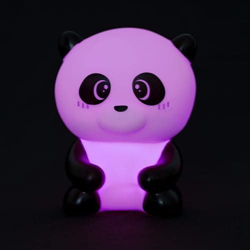 Legami - Luce notturna per Bambini, 4 Colori, Batterie incluse, 20 Ore di Autonomia, 9x11,5 cm, Tema Panda thumbnail 5