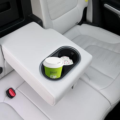 Car Coasters for Drinks Absorbent,2 Pack Cup Holders,2.56" Ceramic Stone & Non-Scratch Cork Base Coasters,Auto Accessories for Women & Men(Pink Flowers). thumbnail 6