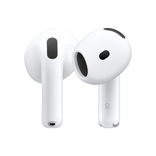 Apple AirPods 4 Wireless Earbuds, Bluetooth Headphones, Personalized Spatial Audio, Sweat and Water Resistant, USB-C Charging Case, H2 Chip, Up to 30 Hours of Battery Life with AppleCare+ (2 Years) thumbnail 2