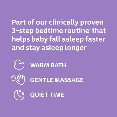 Johnson's Baby Bedtime Bath Wash, Baby Wash and Cleanser, Tear-Free Moisture Wash with Soothing Natural Calm Aroma Large, 800ml - 800 ml (Pack of 1) thumbnail 4