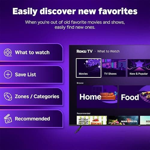 Roku 40" Select Series 1080p Full HD Smart TV TV Remote, Designed for Seamless Streaming, Wi-Fi, Color Enhancer - 40R3B4 thumbnail 5