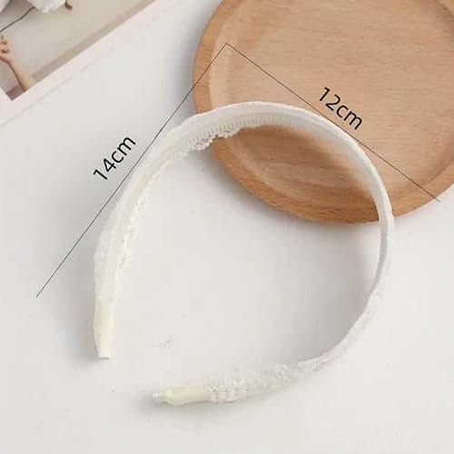Xansema Cute Lace Headbands for Girls, Vintage Floral Embroidered Hairband Fashion Non-Slip Headbands Boho Hairhoops Hair Accessories (Flower) thumbnail 6