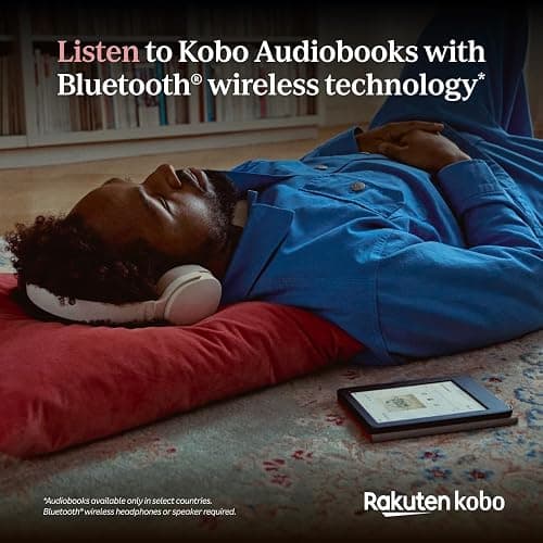 Kobo Clara Colour | Colour eReader | 6” Glare-Free Colour E Ink Kaleido™ 3 Display | Dark Mode Option | Waterproof | Audiobooks | 16GB of Storage | White thumbnail 9