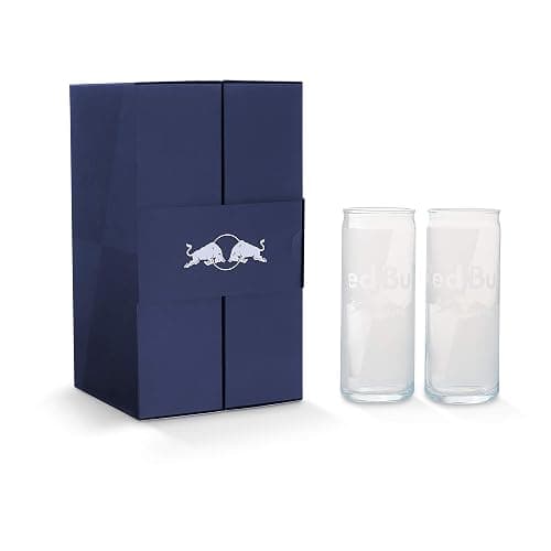 Red Bull Doppelpack Glas, Gläser im Dosen-Design, Merch Geschenkset (2x für 220 ml) thumbnail 2