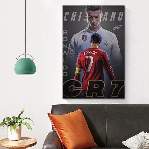 fhzang Cristiano Ronaldo Poster 1 Canvas Poster Unframed: 12x18 inches (30x45 cm) thumbnail 5